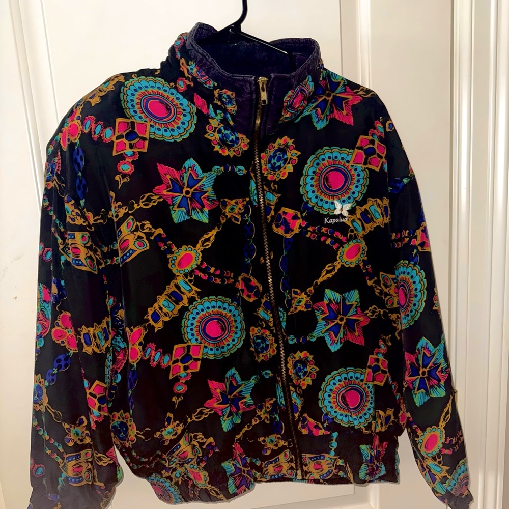 Lavon/Kapalua Multicolor Patterned Jacket